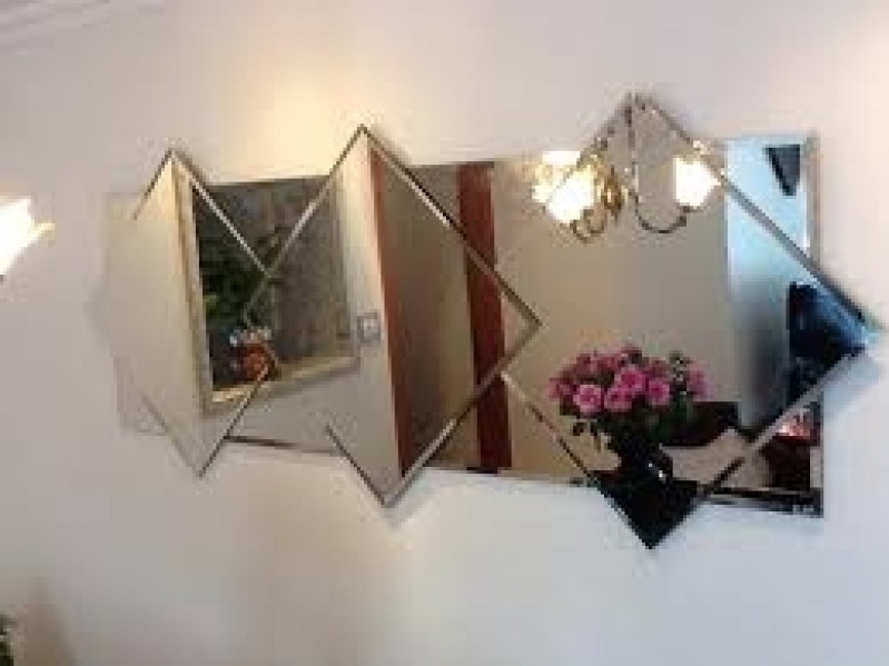 Espelhos de Decoração Valor na Vila Leopoldina - Espelhos Preços no ABC