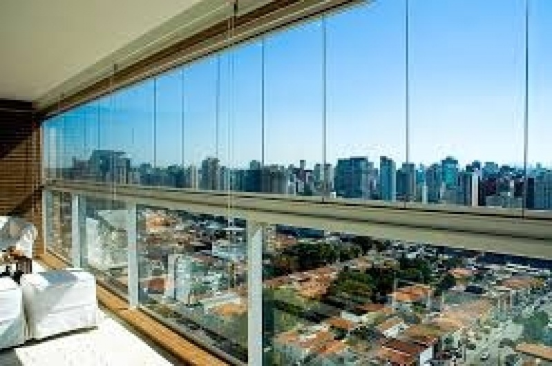 Fechamento de Sacadas com Vidros Valor no Jardim Iguatemi - Vidro Fechamento de Sacada