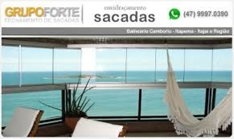 Vidro para Sacada Valores na Vila Sônia - Sacadas de Vidro